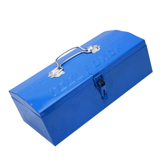 Multipurpose Iron Sheet Tool Organizers Box for Desk Organization and Workplace Hardware Hard Shell Metal Tool Box Case