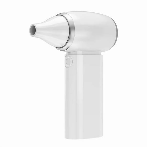 Multipurpose Jet Fan Jet Dry Blower 3 Speeds Leaf Blower Cordless for Cars Computer Keyboards and Outdoor Use White