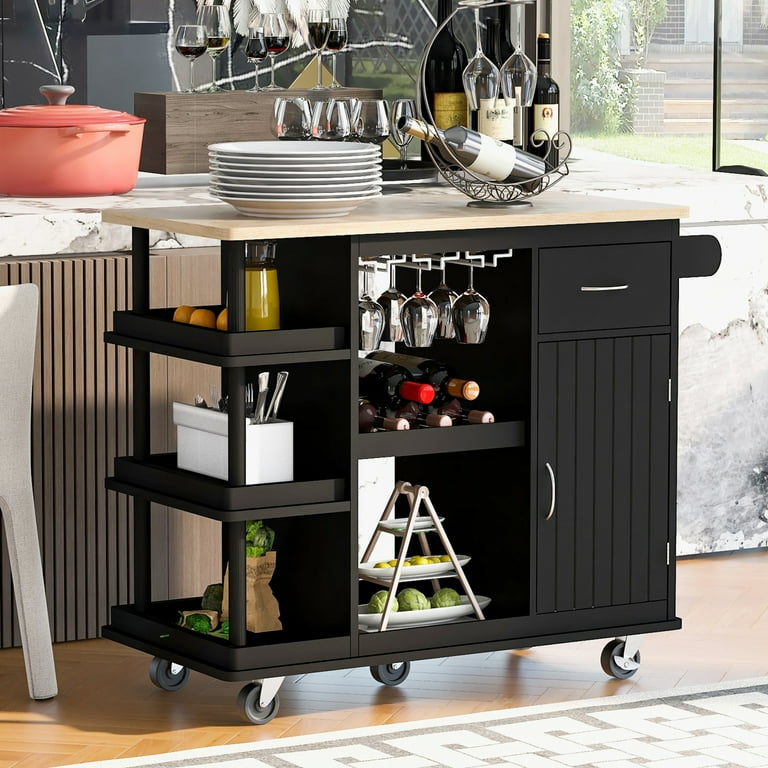 Wine rack side of cabinet hot sale