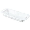 thumbnail image 1 of Multipurpose Kitchen Colander Basket for Draining Vegetables and Cups, Durable Plastic Sink Strainer with Stretchable Design for Easy Use, 1 of 5