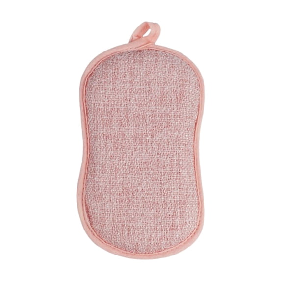 Multipurpose Kitchen Scrub Sponges, Non-Scratch Microfiber Scrub Sponges for Kitchen Reusable Scouring Pads Sponge Scrubber for Household Cleaning Dishes and Pots, 1 Pcs, 6.3x3.94"