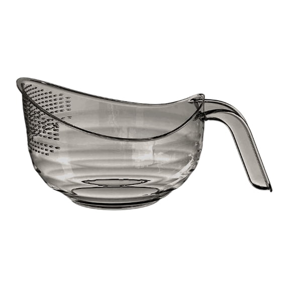 Multipurpose Kitchen Strainer Bowl, Clear Washing Basket for Fruits, Vegetables and Rice