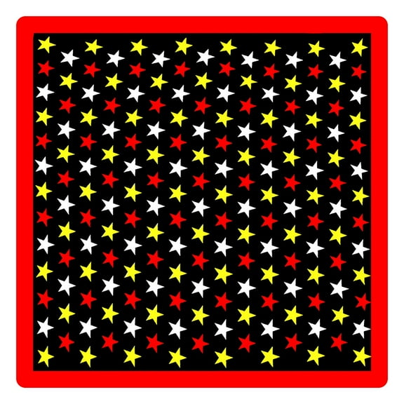 Multipurpose Large Bandanas for Women and Men Polkas Dots Retro Face Covers Cycling Hiking Head Wrap Headscarf Headband