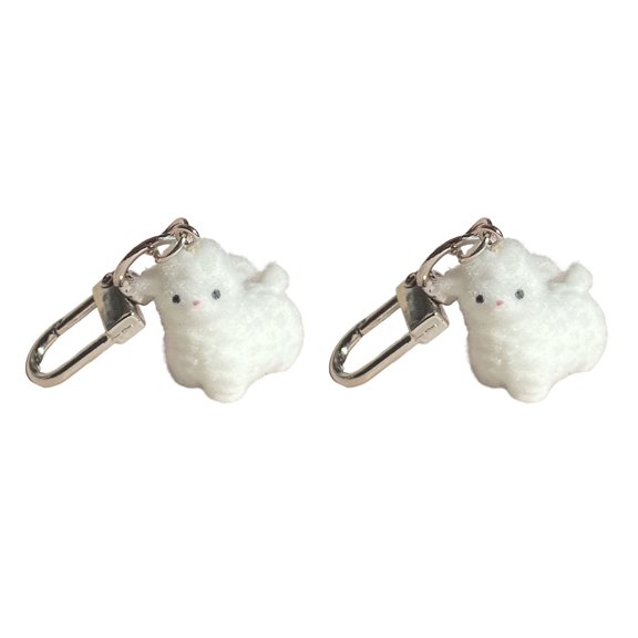 Multipurpose Lovely Alpacas Keychain In Sturdy Resin Materials Decoration for Enthusiasts of All Ages Use