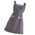 thumbnail image 1 of Multipurpose Maid Apron for Nails Salon and Cafe Shop Use Designed with Sweet Ruffled Bowknot and Adjustable Straps, 1 of 14