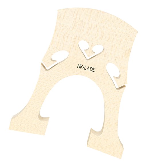 Multipurpose Maple Cello Bridge Delivering Rich Tonal Quality Performances