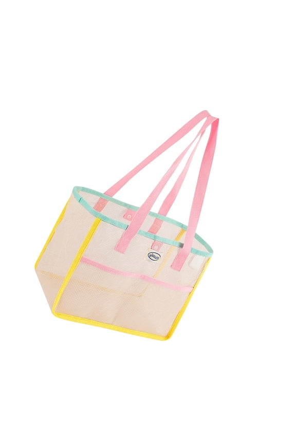 Multipurpose Mesh Beach Bag Quick Dry Shoulder Bags for Travel Pool Essential