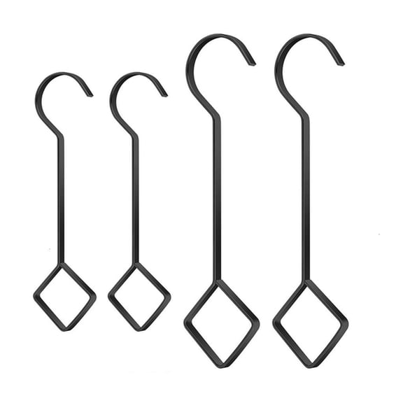 Multipurpose Metal Extension Hook Double Length Option for Plant Display Use