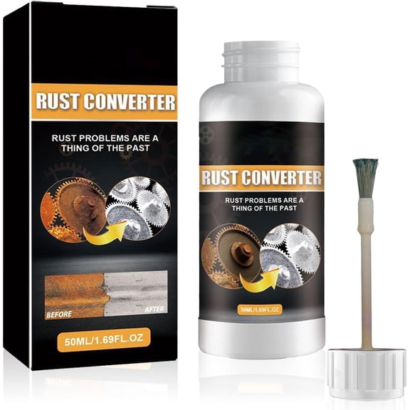 Multipurpose Metal Rust Removal and Converter for Car, Forms a Protective Layer That Is Waterproof, Moisture-Proof, And Scratch-Resistant, Revive the Shine in Your Car (1PCS)
