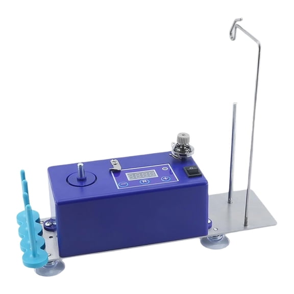 Multipurpose Metal Thread Spool Winder Device With Bobbin Stand and Sution Cup Base For Sewing Quilting And Tailoring