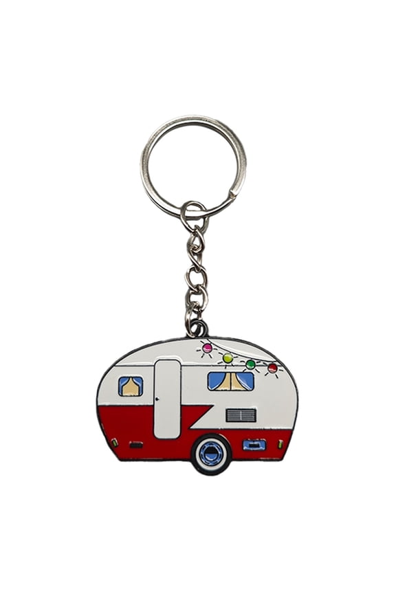 Multipurpose Modern Two Tone Campers Keychain Sturdy Alloy Materials Outdoor Travel Accessory Set Daily Casual Use