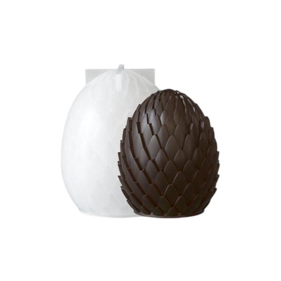 Multipurpose Mold Dragon Scale Eggs Shape for Wedding Decors Festival Celebration and Soap Crafting Art Piece
