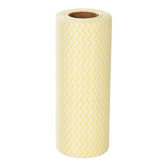Multipurpose NOn woven Fabric Cloth Wiping Cleaning Dishcloth Kitchen(Yellow)