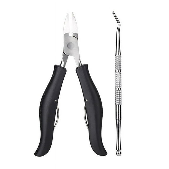 Multipurpose Nail Cuticle Scissors Stainless Steel Ingrown Toenail Pedicure Tool