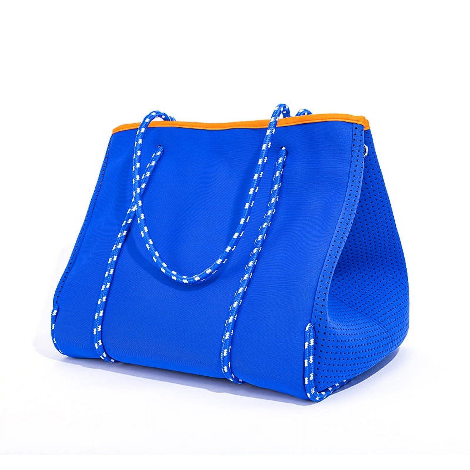 Yuanbang Multipurpose Neoprene Beach Bag with Inside Pocket, adult Unisex, Size: XL, Orange