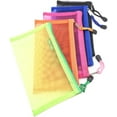 thumbnail image 1 of Multipurpose Nylon Mesh Pouch 5pcs - Makeup Bag Travel Organizer Cosmetic Case, 1 of 7
