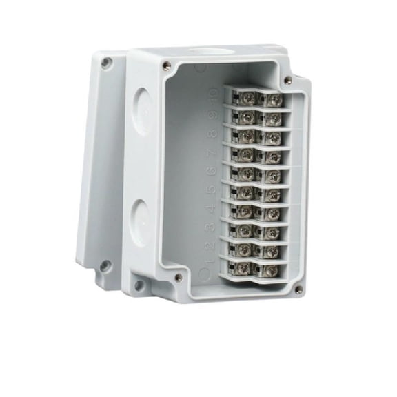 Multipurpose Outdoor Electrical Junction Box with Designs for Secure Wire Connection