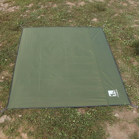 Multipurpose Outdoor Tent Mat | Thickened Waterproof Cloth for Picnic Beach & Camping | Portable Sunshade Wind Barrier with Carry Bag | 82.67 x 70.86 Inches