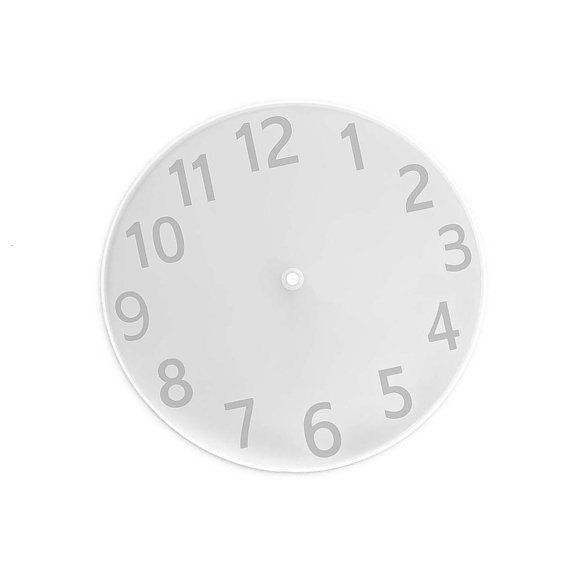 Multipurpose Oversized Clock Silicone For Making Wall/Desk Clock Resin Artwork Gypsum Ornament And Home Decoration