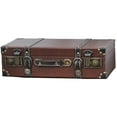 Multipurpose PU Suitcases Decorative and Functional Storage Box