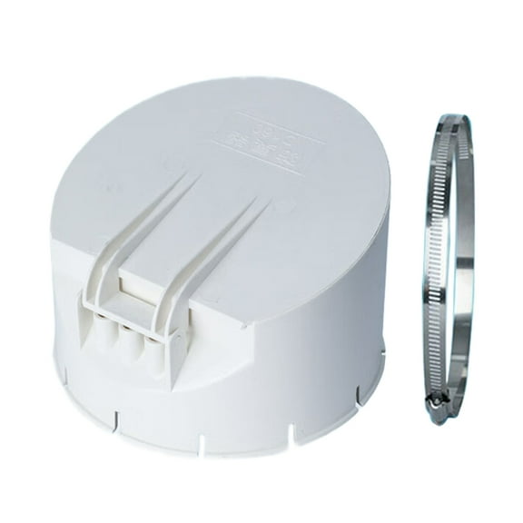 Multipurpose PVC Drainage Pipe Floor Drains Rain Pipe Cap Drainage Fitting For Bathroom Balcony Garden Easy to Install
