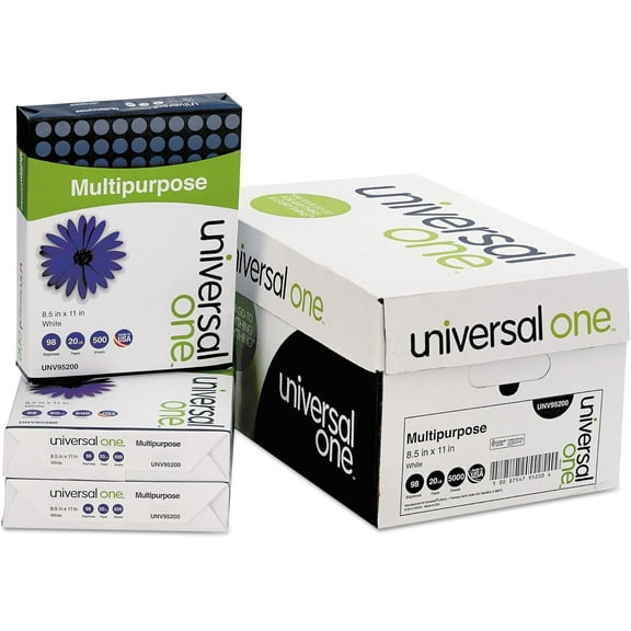 Multipurpose Paper, 5000 Sheets/Carton