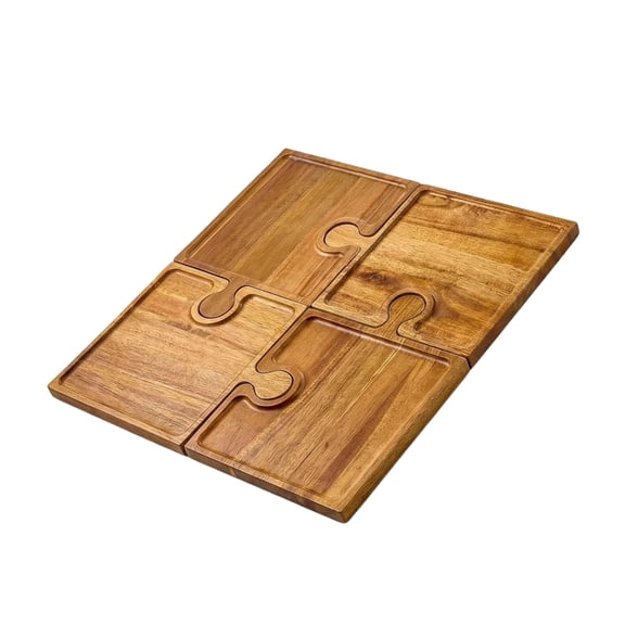 Multipurpose Personalizable Wood Serving Trays For Every Gathering