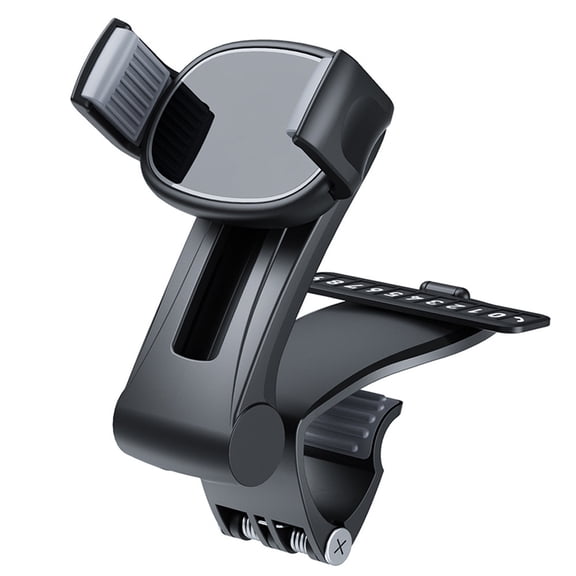 Multipurpose Phone Holder 360 Degree Rotatable Vehicle Center Consoles Secure Dashboard Clip Mount for Travel Daily Use