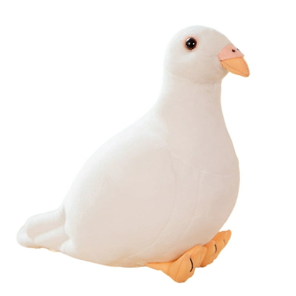 Multipurpose Pigeons Shape Stuff Toy Comforting Sturdy Plush Portable Accessory for Kids and Adults Relaxation