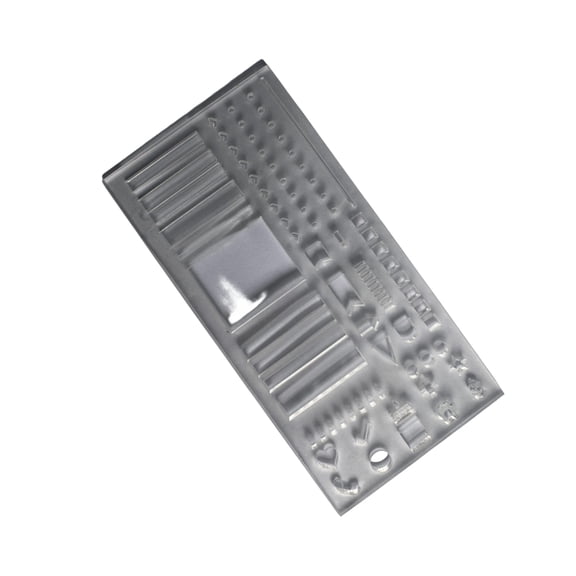 Multipurpose Plastic Calendar Stencil For Goal Schedules To Do Lists Featuring Easy Clean Surfaces And Grids Alignment