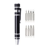 Multipurpose Pocket Screwdriver Tool Set 8 Head for Precisions Device Maintenance Electronics Repairing Tools