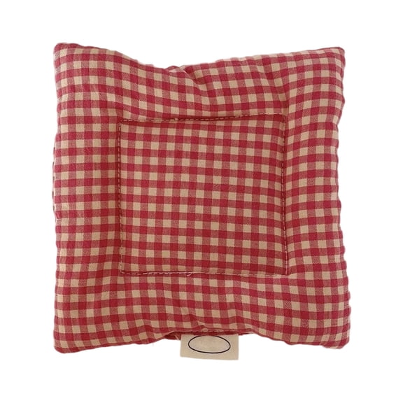 Multipurpose Quilted Placemat Heat Resistant Thick Padded Coasters With Checkered Striped Dots Pattern Table Decors