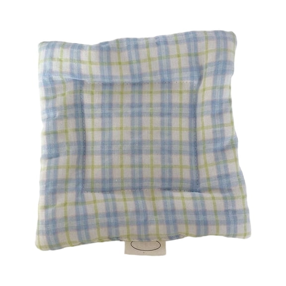 Multipurpose Quilted Placemat Heat Resistant Thick Padded Coasters With Checkered Striped Dots Pattern Table Decors