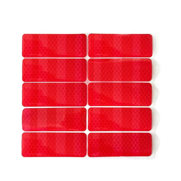 Multipurpose Reflective Safety Decals for Baby Carriers Strollers Outdoor Water Proofing Nighttime Visibility 10 Sheet