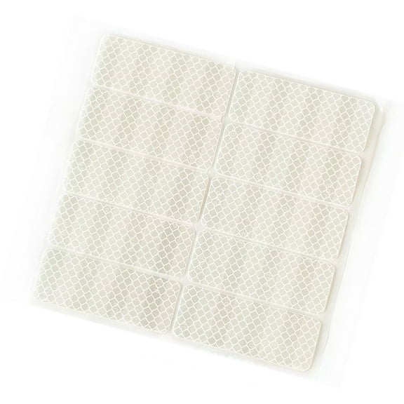 Multipurpose Reflective Safety Decals for Baby Carriers Strollers Outdoor Water Proofing Nighttime Visibility 10 Sheet