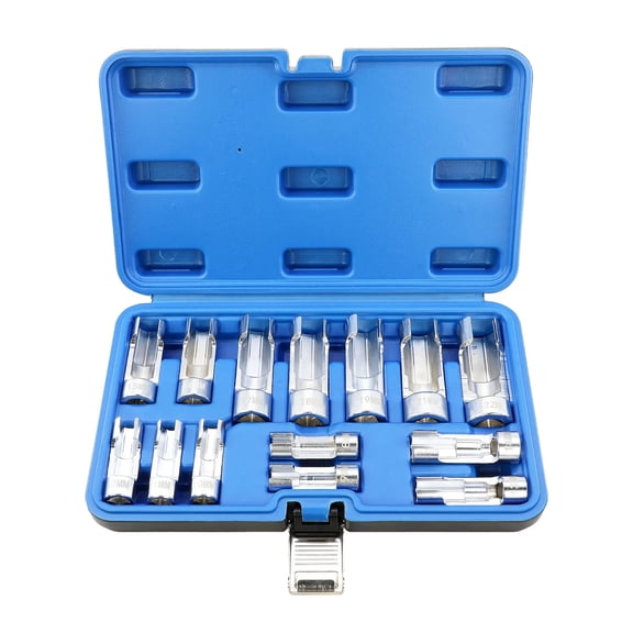 Multipurpose Removal Tool Wrench Spanner 8mm to 22mm for Automotive Oxygen Sensors and Fuels Injectors Lines in Repair Shops