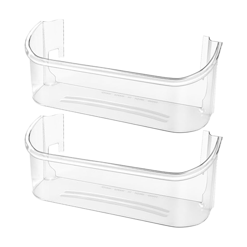 Multipurpose Replacement Fridge Door Rack Door Shelf Clear Storage Bin Texture for Specific Refrigerators