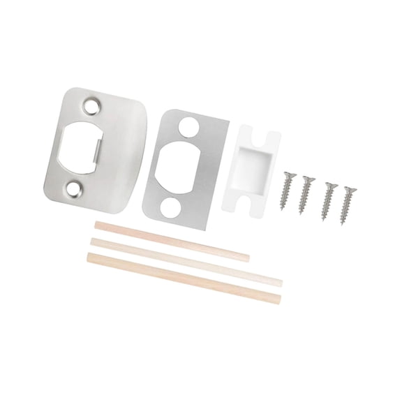 Multipurpose Residential Security Striker Standard Sturdy Door Strikes Plate Fix Door Latches Close Daily Casual Use