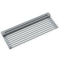 thumbnail image 1 of KRAUS Multipurpose Over-Sink Roll-Up Dish Drying Rack in Light Grey, 1 of 7
