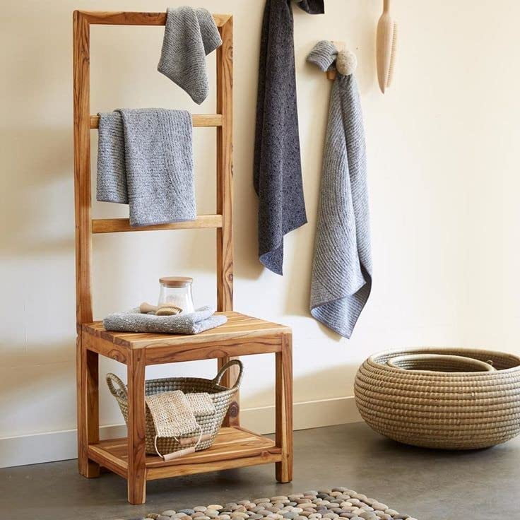 Multipurpose Rosewood Towel Racks for Bathroom Tier Free Standing ...