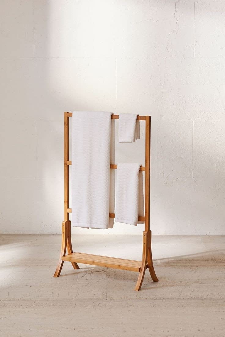 Multipurpose Rosewood Towel Racks for Bathroom Tier Free Standing ...