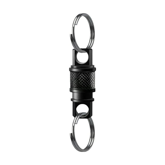 Multipurpose Rotating Carabiner Clip Keychain Charm Keyring Hook Metal Texture for Key Tool and Outdoor Equipment