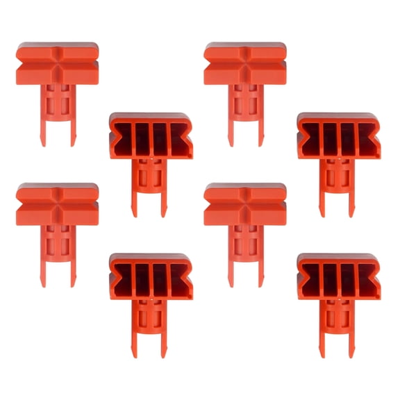 Multipurpose Rotating Wall Hooks 8Pcs Plastic Construction 79-010-4 807530-02 Workmate Swivels Grip Pegs