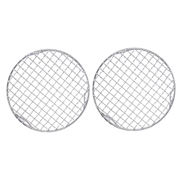 Multipurpose Round Cooling Rack Stainless Steel Texture Easy Cleaning Baking Rack Suitable for Baking Roasting and More