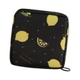 thumbnail image 1 of Multipurpose Sanitary Napkin Storage Bags Tampons Holder Purse Period Bags Small Lemon, 1 of 8