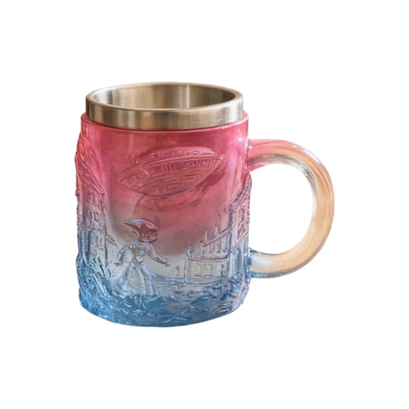Multipurpose Science Fiction Cup Ideal For Home Office Travel With Nonslip Base