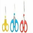 thumbnail image 1 of Multipurpose Scissors Set - (Set of 3) Stainless Steel Multicoloured Scissors at Different Sizes for Household,Home & Kitchen, Office, Art & Craft, Sewing, Cloth Cutting (9", 8", 5.5"), 1 of 5