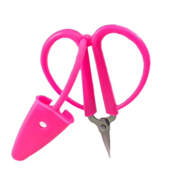Multipurpose Scissors with Protective for Case Small Household Sewing Crafting Scissors Thread Cutter Needlework Scissor