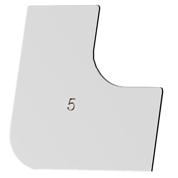 Multipurpose Scraper Concrete Trowel Rounded Corners Drywall Taping Tool for Wall Paint Removal and Surfaces Preparation