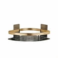 thumbnail image 1 of Multipurpose Self Adhesive Wall Mounted Shelf Black Shower Caddy Hanging Corner Shower Caddy Triangular Aluminum with Hollow Base Removable Corner Shelf for Bathroom Toilet Kitchen Storage, 1 of 6